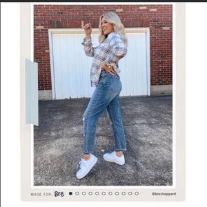 Abercrombie x Bre Sheppard Mom Jeans Size 28/6